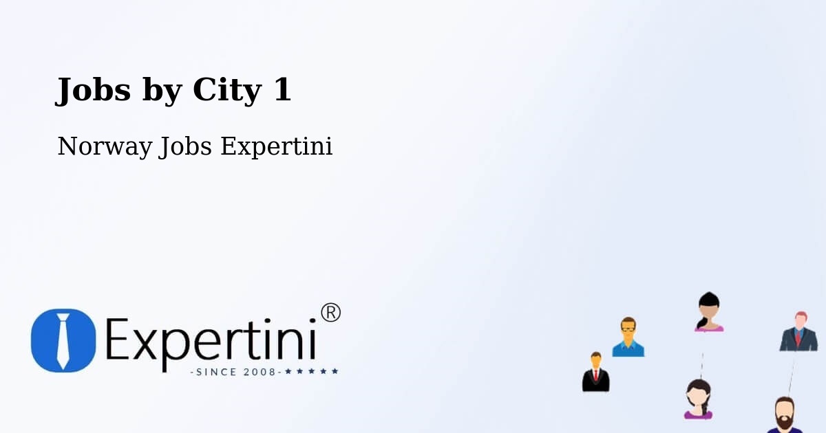 City Jobs in Norway - Expertini